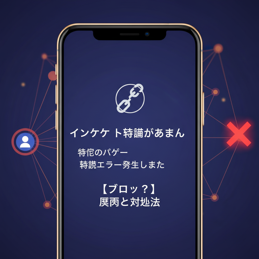 インスタ特定の人に接続エラーが出る原因と対処法【ブロック？】