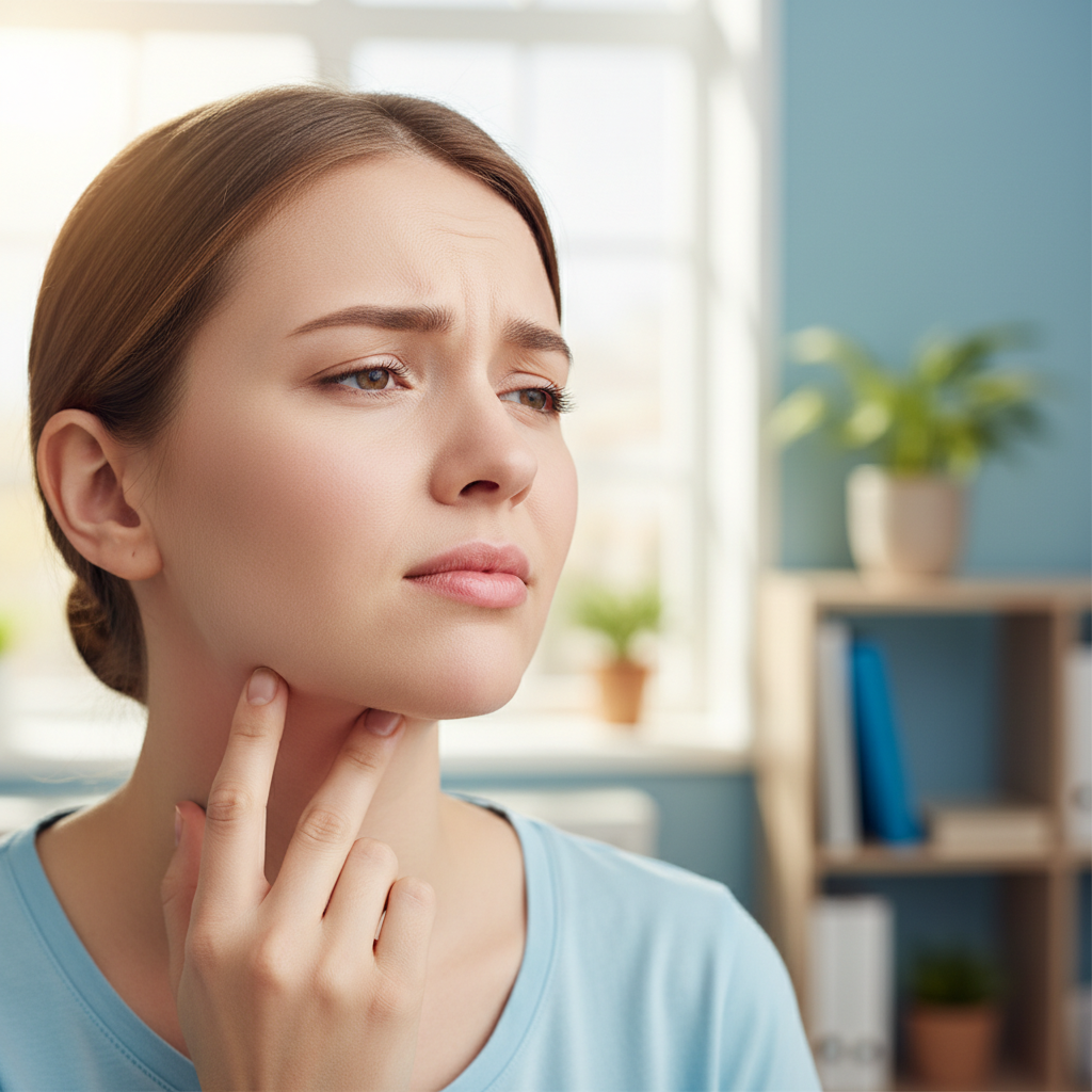 顎のラインを押すと痛いのはなぜ？考えられる原因と対処法を解説